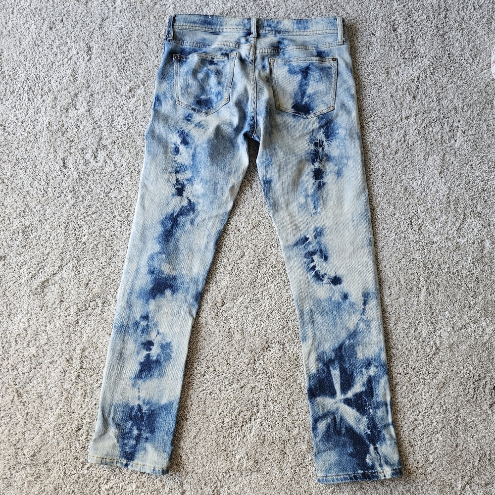 HOST PICK Pilcro The Slim Boyfriend Jeans Anthropologie Tie Die Fit like 27 - Picture 5 of 16